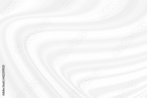 Abstract white and gray gradient color curve background, White cloth background abstract with soft waves.
