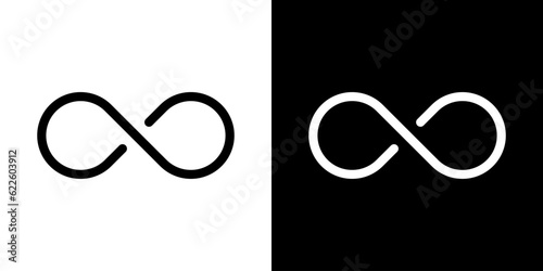 Valokuvatapetti Vector illustration infinity