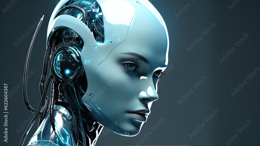 robot humanoid px renders robot images in pxe, in the style of glowing lights robot humanoid px renders robot images in pxe, in the style of glowing lights