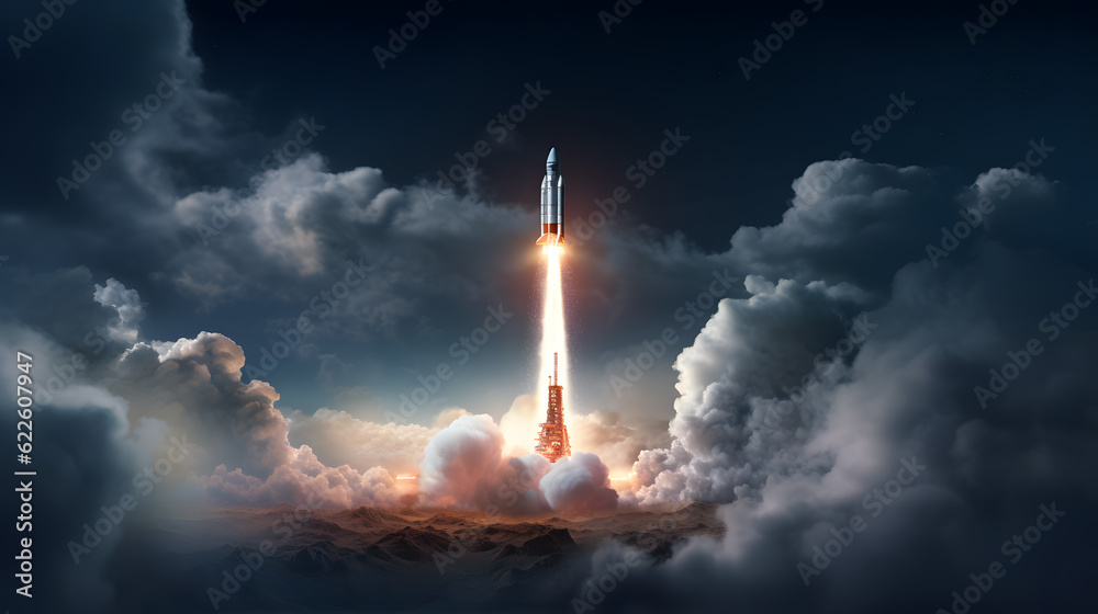 Rocket, Night, Launch, Liftoff, Space exploration, Night launch, Spacecraft, Night sky, Nighttime rocket, Night launch, Space travel, Cosmic, Space mission, Science fiction, Outer space, Spaceflight, 