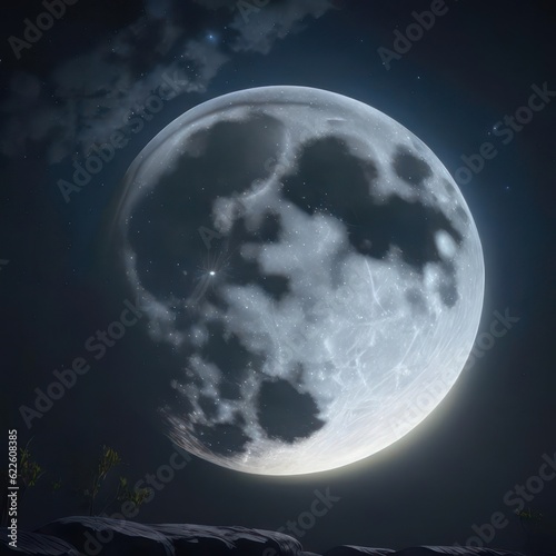 Moon. Image created by AI