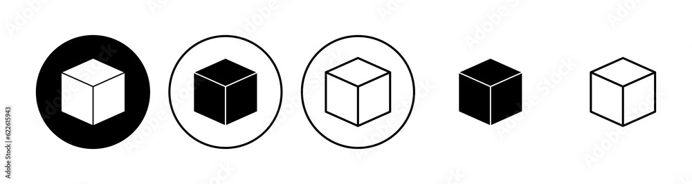 Box icon set. box vector icon, package, parcel Box icon set. box vector icon, package, parcel