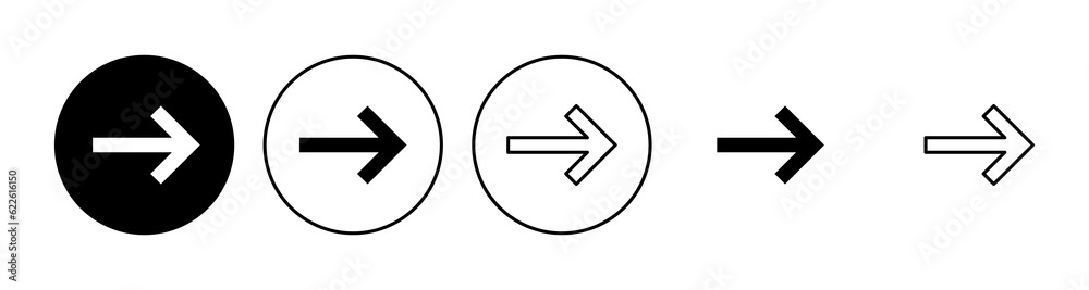 Arrow icon set. Arrow symbol. Arrow sign for your web design. Arrow icon set. Arrow symbol. Arrow sign for your web design.