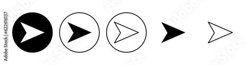 Arrow icon set. Arrow symbol. Arrow sign for your web design.