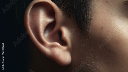 close up of a ear photo