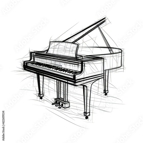 music piano ai generated