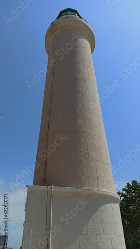 Lighthouse in the port of Alexandroupolis, Evros Thraki Greece photo