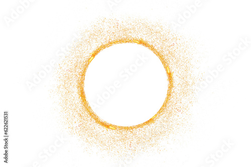 circle light frame transparent background