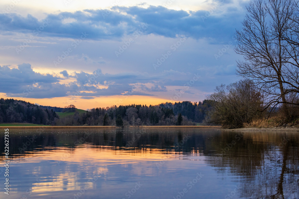 Fototapeta premium Majestic Lakes - Seehamer See