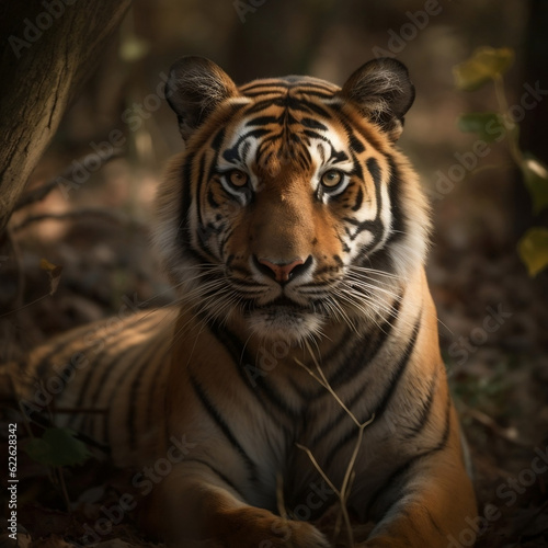 portrait of a tiger