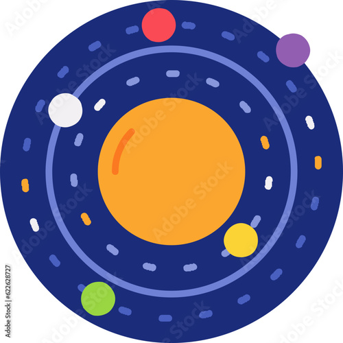 Solar system Icon
