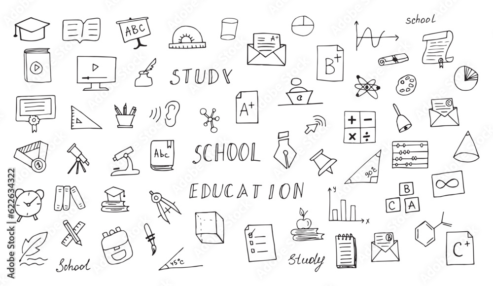 cube. figure. mathematics. study. school. subjects for school. graffiti. geometry. doodle. black lines. on a white background. vector. cube. figure. mathematics. study. school. subjects for school. graffiti. geometry. doodle. black lines. on a white background. vector.
