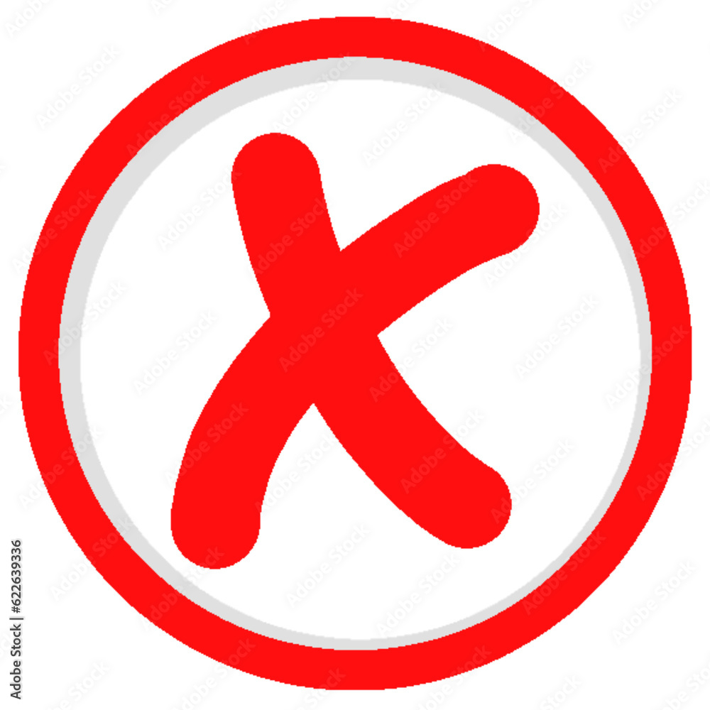 Obraz premium CROSS ICON