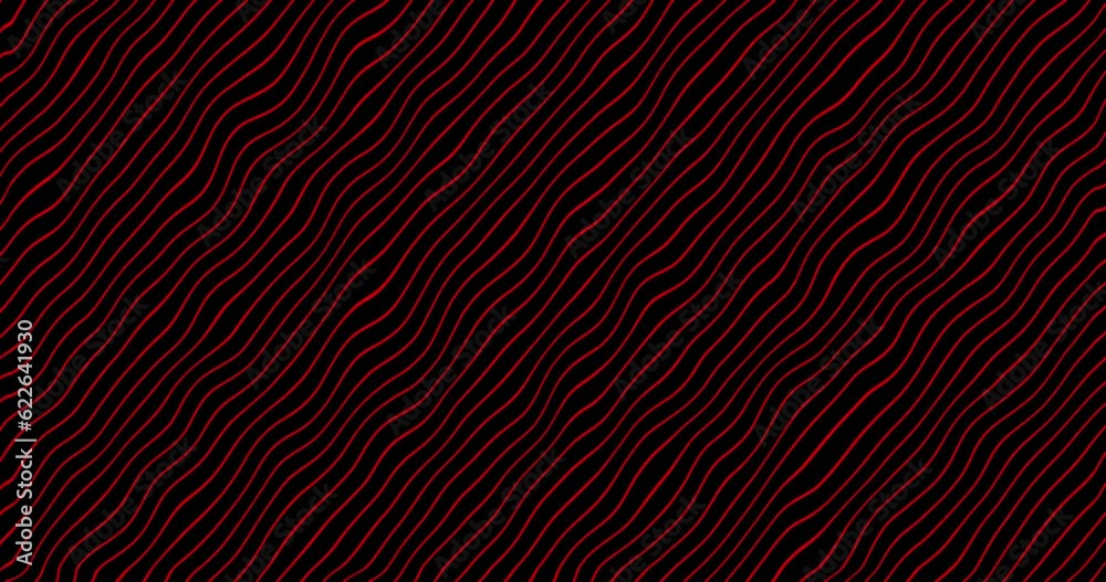 Abstract outline typographic contour map. Moving wave background.
