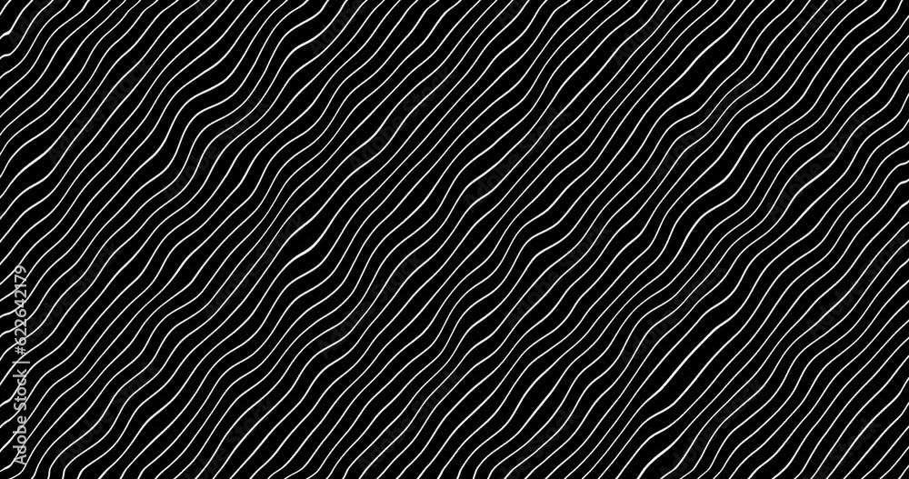 Abstract outline typographic contour map. Moving wave background. 