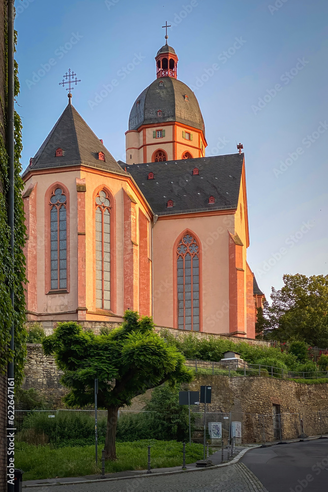 Catholic church St. Stephan in Mainz, Germany