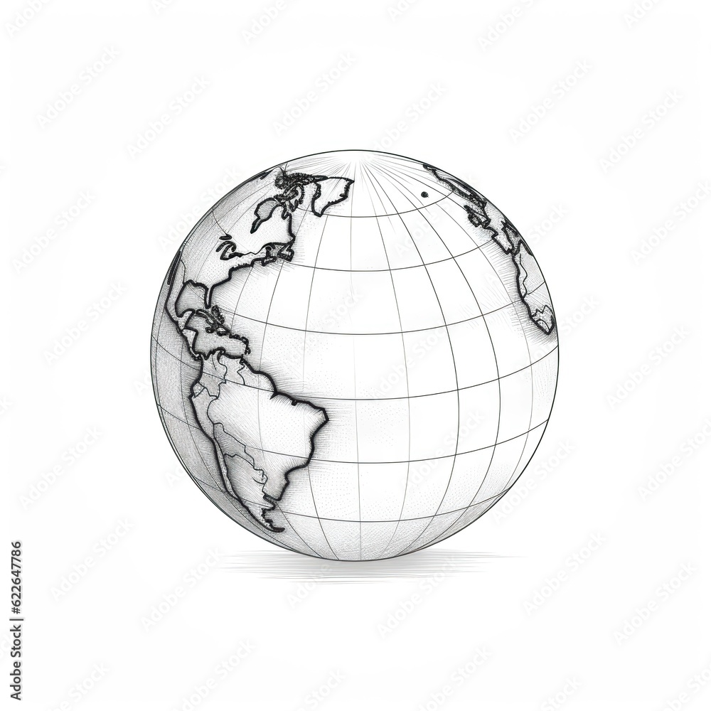 earth globe ai generated earth globe ai generated