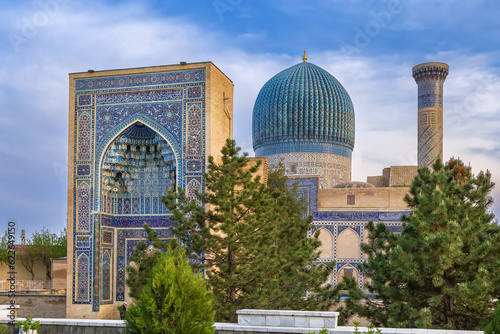 Cuadro en lienzo Gur-e-Amir, Samarkand, Uzbekistan