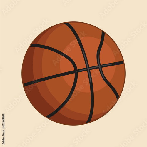 Image of a basketball. Game.