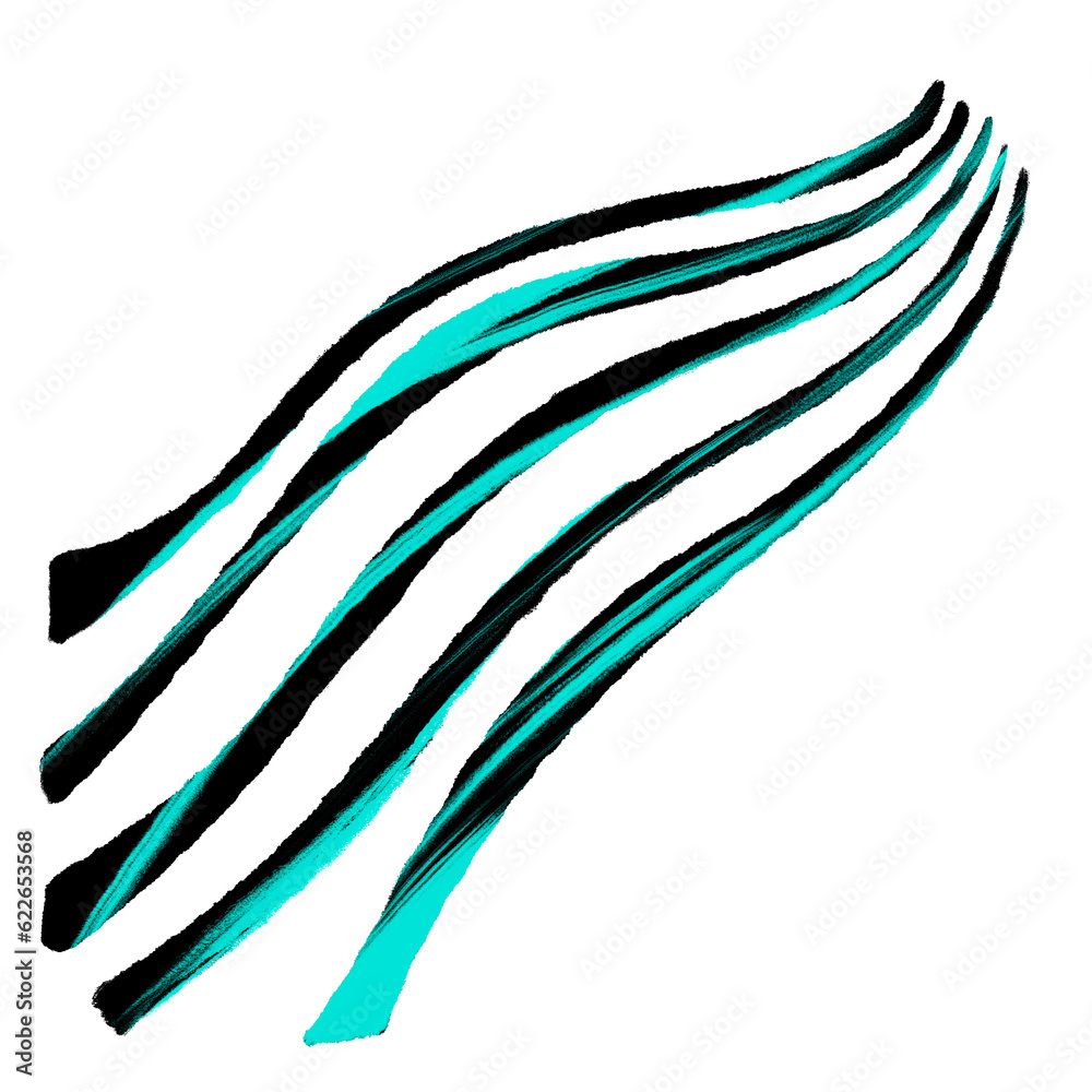 Beautiful Colorful Music Staff line design Beautiful Colorful Music Staff line design