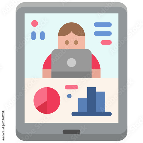 presentation flat icon