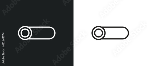 premier outline icon in white and black colors. premier flat vector icon from user interface collection for web, mobile apps and ui.