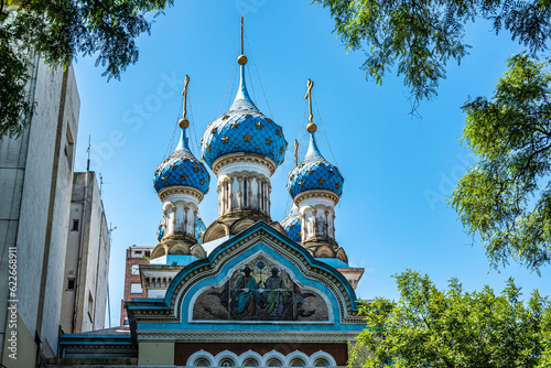 Cathedral of the Most Holy Trinity, Catedral ortodoxa rusa de la Santisima Trinidad in Buenos Aires, Argentina photo