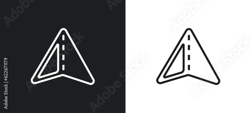 desactivate outline icon in white and black colors. desactivate flat vector icon from user interface collection for web  mobile apps and ui.