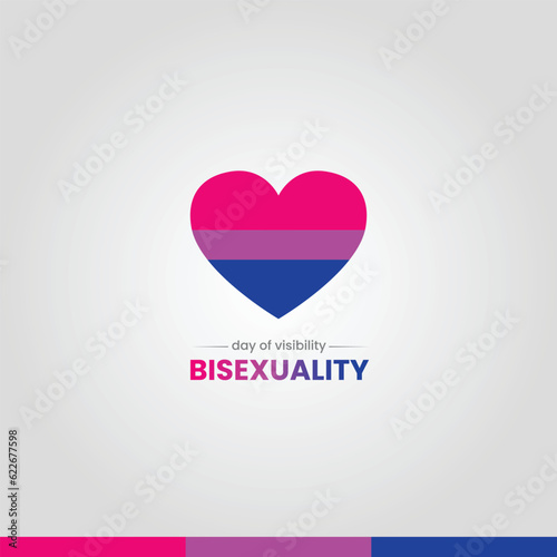 Celebrate Bisexuality Day. September 23 is a bisexual community day. bi visibility day.