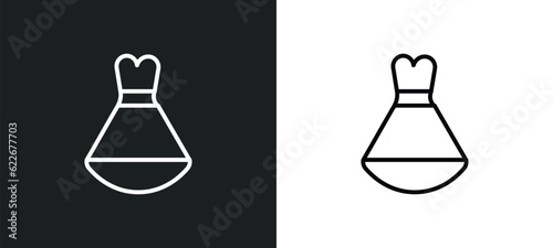 dress outline icon in white and black colors. dress flat vector icon from summer collection for web, mobile apps and ui.