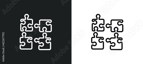 collaboration outline icon in white and black colors. collaboration flat vector icon from strategy collection for web, mobile apps and ui.