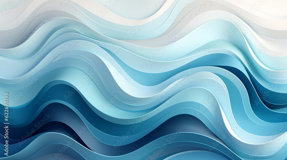 Whimsical Waves Pattern Design Landscape Whimsical Waves Pattern Design Landscape