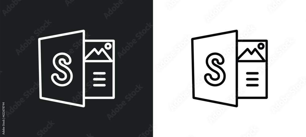 sway outline icon in white and black colors. sway flat vector icon from startup collection for web, mobile apps and ui.