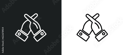 rivalry outline icon in white and black colors. rivalry flat vector icon from startup stategy and collection for web, mobile apps and ui.