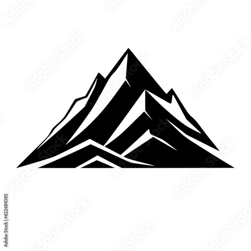Mountain vector. mountain logo, mountain line art, hiking, mountain outline, mountain artwork, Mountain, Hill, Himaraya , Fuji