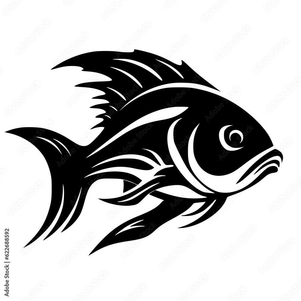 Fish, Fish logo, Fish vector, Fish silhouette, Outline drawing of fish, Fish line art Fish, Fish logo, Fish vector, Fish silhouette, Outline drawing of fish, Fish line art