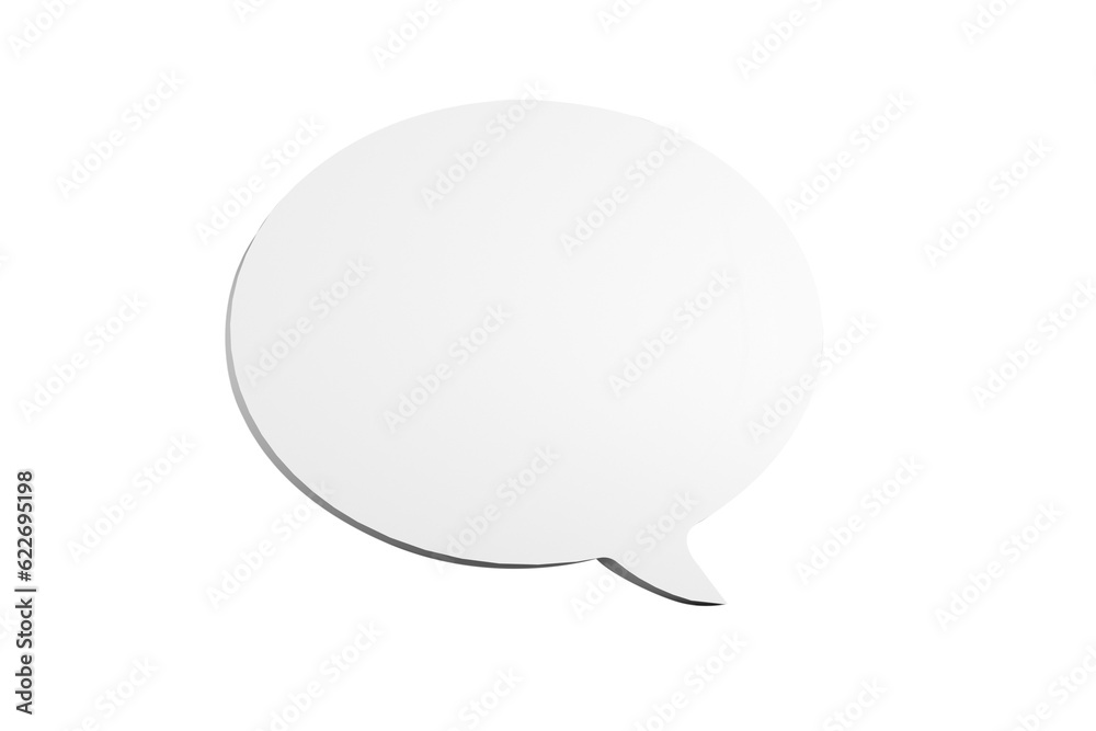 Speech bubbleisolated on transparent background, 3D render, Speech bubbleisolated on transparent background, 3D render,