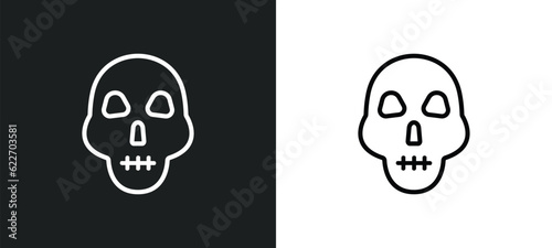 anthropology outline icon in white and black colors. anthropology flat vector icon from museum collection for web, mobile apps and ui.