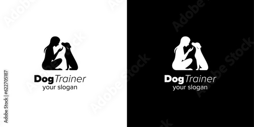 Master the Art of Dog Training with Our Expert Techniques! Find Logo Design Templates in Vector Format