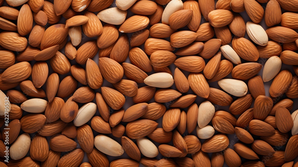 background texture of almond nuts. background texture of almond nuts.
