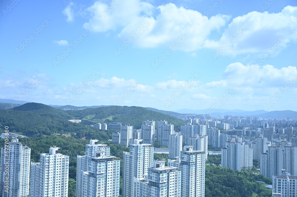 Obraz premium 도시감성사진