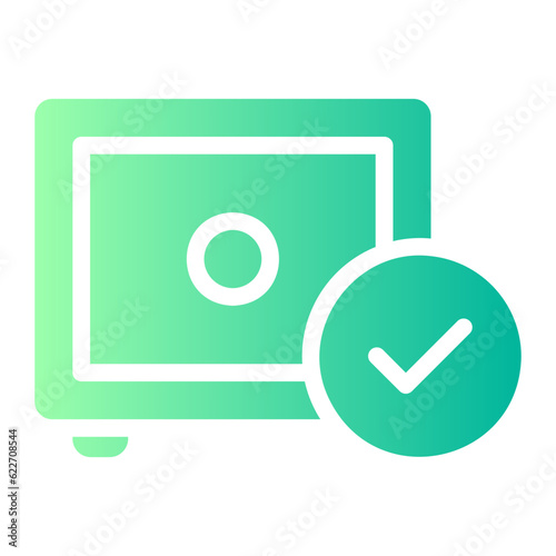 safebox gradient icon
