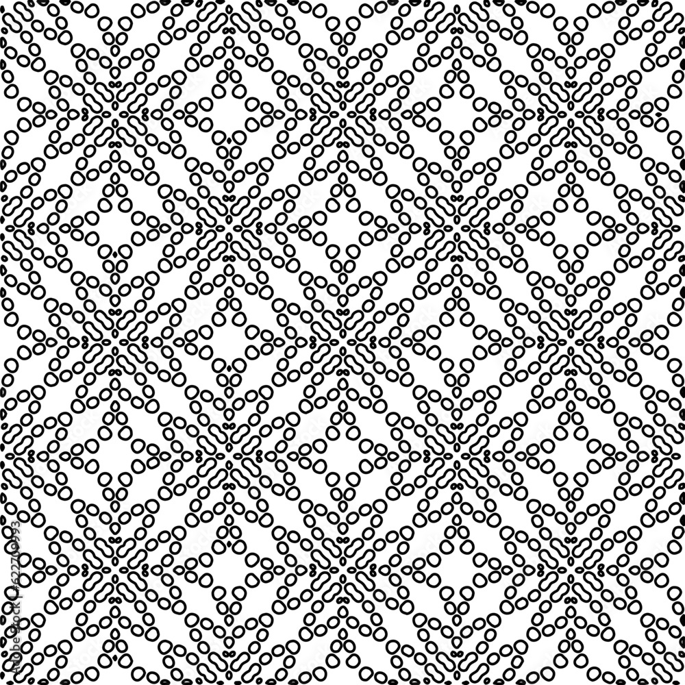 Texture with figures from lines. Black and white pattern for web page, textures, card, poster, fabric, textile. Monochrome graphic repeating design. Texture with figures from lines. Black and white pattern for web page, textures, card, poster, fabric, textile. Monochrome graphic repeating design.