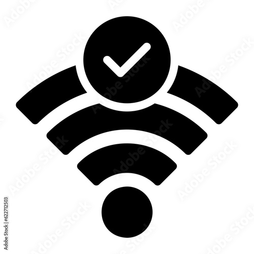 wifi glyph icon