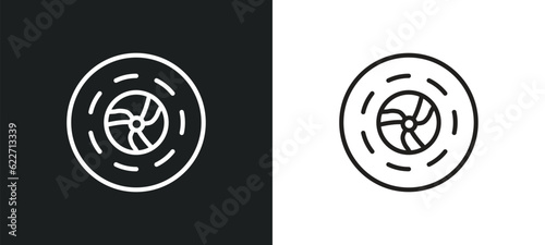 extractor outline icon in white and black colors. extractor flat vector icon from hygiene collection for web, mobile apps and ui.