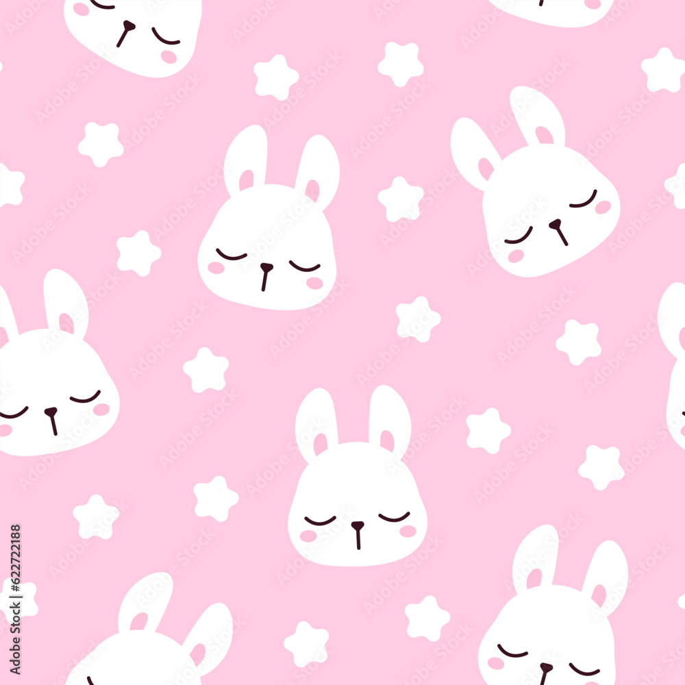 Vector cute polar bear pattern. Cartoon baby print pattern illustration. Vector cute polar bear pattern. Cartoon baby print pattern illustration.