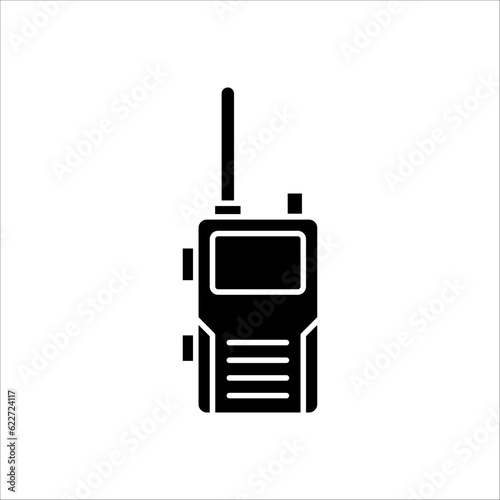 Walkie talkie icon sign vector,Symbol illustration for web and mobile on white backhround