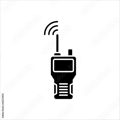 Walkie talkie icon sign vector,Symbol illustration for web and mobile on white backhround