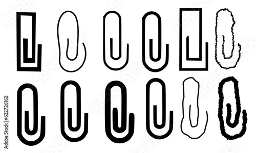 set of paper clips