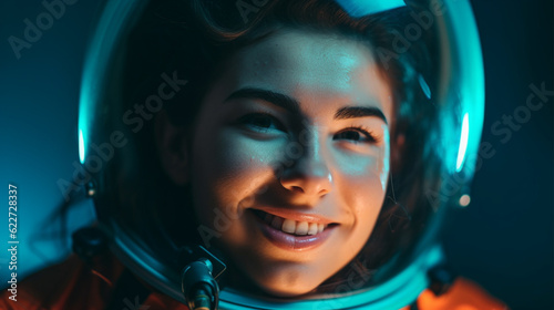portrait of a smiling person background